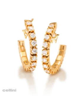 Wellendorf - Genuine Love Gold and Diamond Earrings 8087727GG