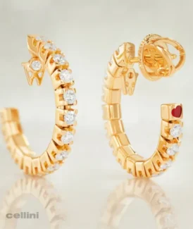 Wellendorf - Genuine Love Gold and Diamond Earrings 8087727GG