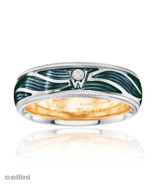 Wellendorff Ring Angel Power White Gold with diamond