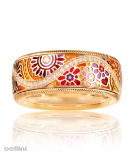 Wellendorf-Ring-Flower Power Ring