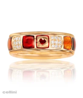 Wellendorf-Ring-POWER of LOVE Gold Ring