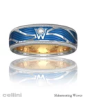 Wellendorff - Shimmering Waves Ring 607167WG_