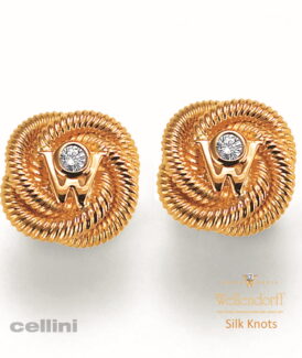 Wellendorff Earrings Silk knots