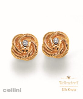 Wellendorff Earrings Silk knots