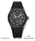 DEFY Skyline Black Ceramic Skeleton