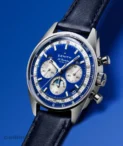 Zenith Chronomaster-Original Triple Calendar Lapis Lazuli Stainless Steel Watch