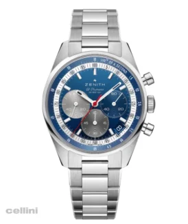 Zenith Chronomaster Original Blue Dial Stainless Steel Watch 03.3200.3600.52.C910