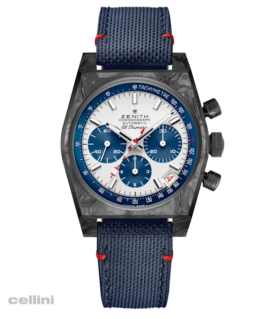 Zenith Chronomaster Revival Liberty ll forged carbon Watch