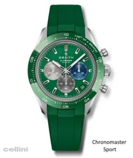 Zenith Chronomaster-Sport Green Ceramic Dial Watch