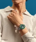 Zenith Chronomaster-Sport Green Ceramic Dial Watch