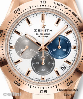 Zenith Chronomaster Sport_RG Wht Dial