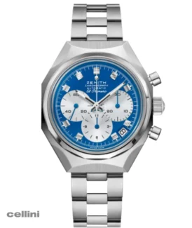 Zenith - DEFY Chronograph USM Blue Dial Stainless Steel Watch