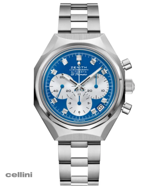 Zenith - DEFY Chronograph USM Blue Dial Stainless Steel Watch