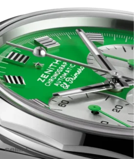Zenith - DEFY Chronograph USM Green Dial Stainless Steel Watch