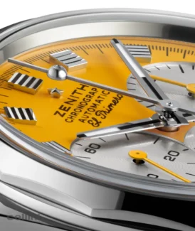 Zenith - DEFY Chronograph USM Yellow Dial Stainless Steel Watch