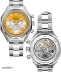 Zenith - DEFY Chronograph USM Yellow Dial Stainless Steel Watch