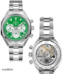 Chronograph USM Green Dial Stainless Steel Watch