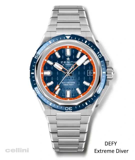 Zenith DEFY Extreme Diver Blue Dial Watch