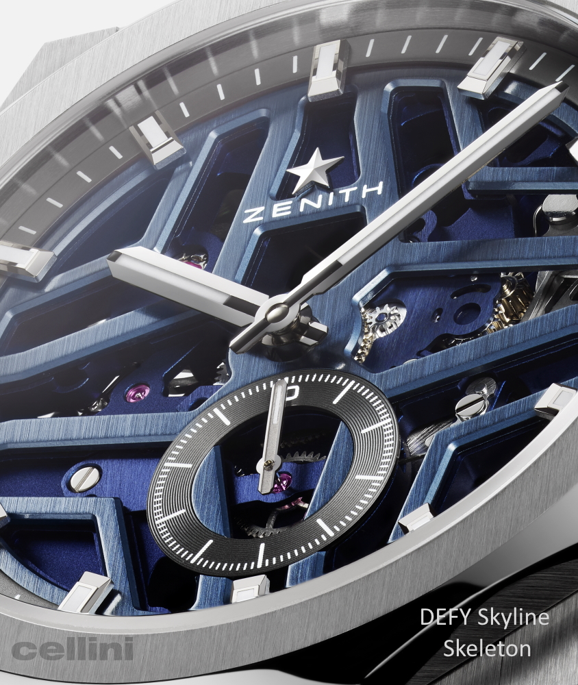 New Zenith Defy Skyline Skeleton: The 1st Skeleton Watch At 1/10