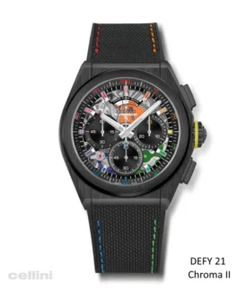 Zenith Defy 21 Chroma II Black Ceramic Watch