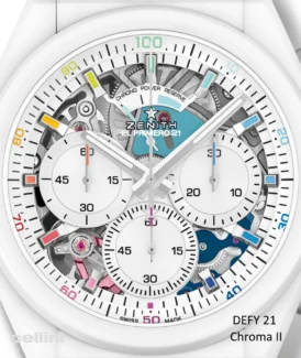 Zenith Defy Chroma II White Ceramic Watch